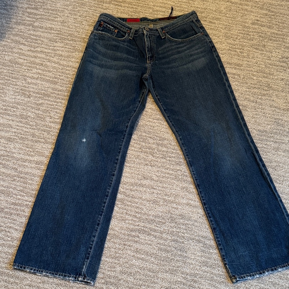 Ag Adriano Goldschmied Indigo Boot Cut Jeans
